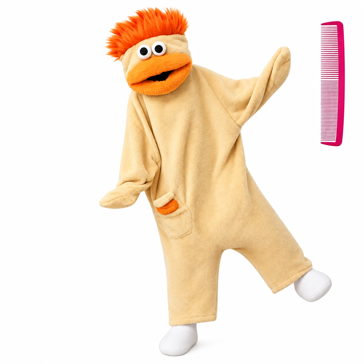 👾 Cozy Monster Plush Onesie – Funny Oversized Pajama Costume with 3D Character Hood
